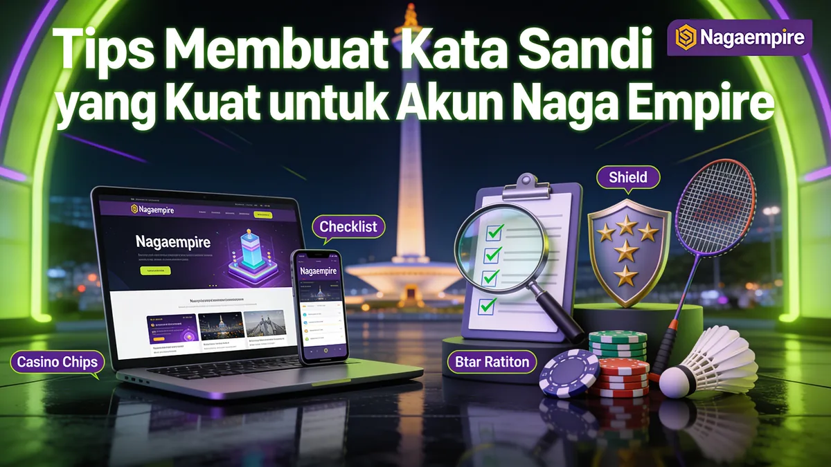 Tips Membuat Kata Sandi yang Kuat untuk Akun Naga Empire: panduan nagaempire untuk pemain di Indonesia